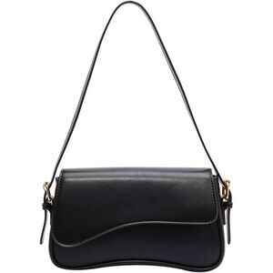 Women Black Imported Casual Leather Waterproof Lightweight Hobo Handbag